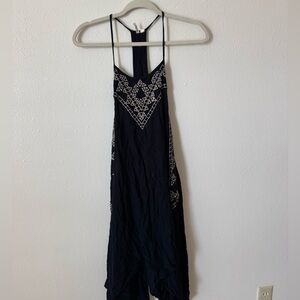 Rip Curl Black and White Geometric Dress